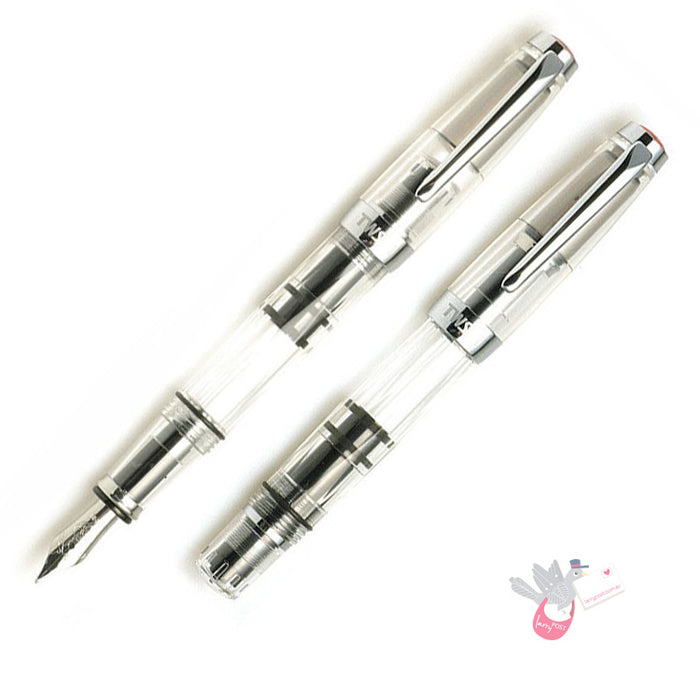TWSBI Diamond Mini Clear Fountain Pen - Clear - Broad Nib