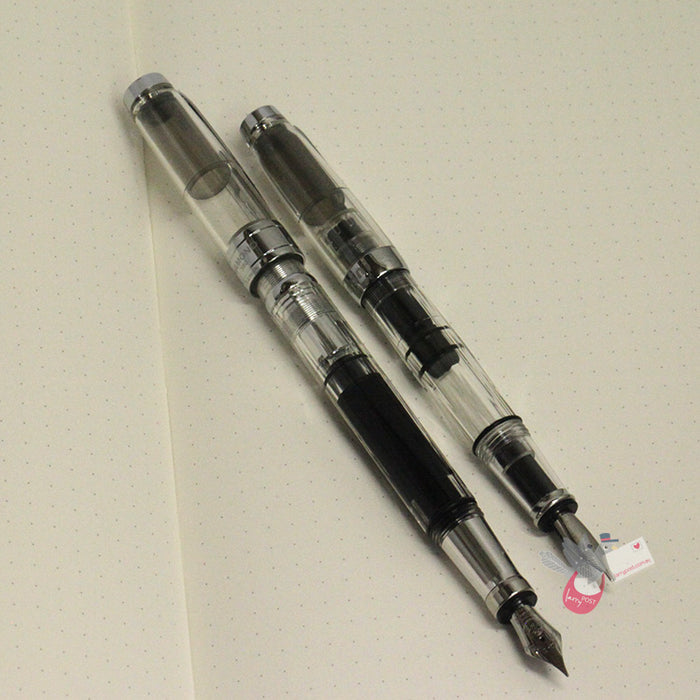 TWSBI Diamond Mini Clear Fountain Pen - Clear - Broad Nib