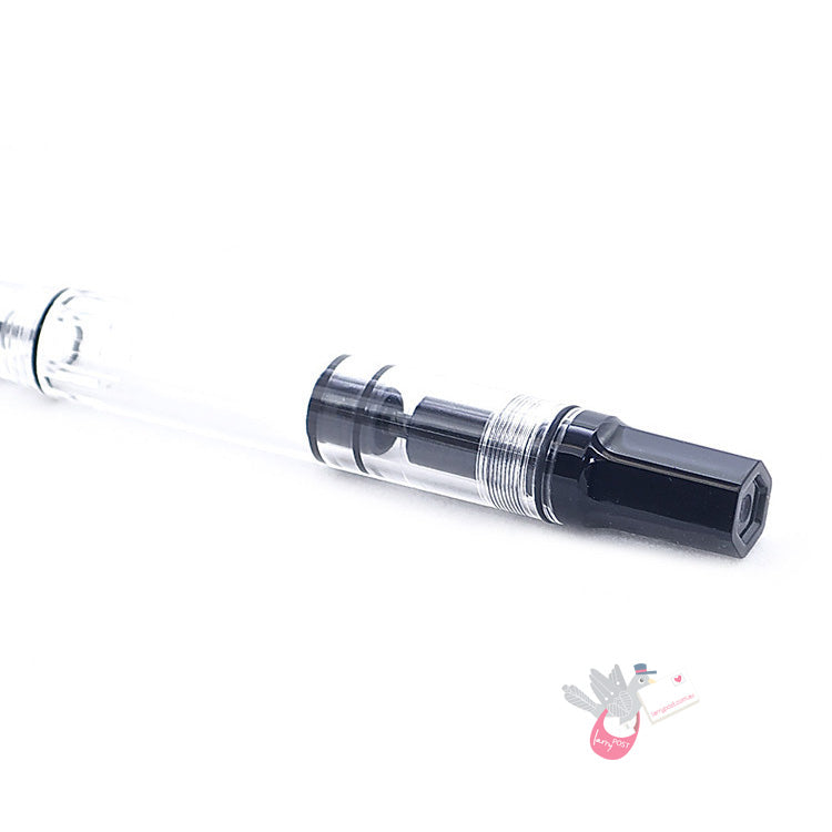TWSBI Eco Clear / Black - Fine & DE ATRAMENTIS Document Urban Grey 45mL