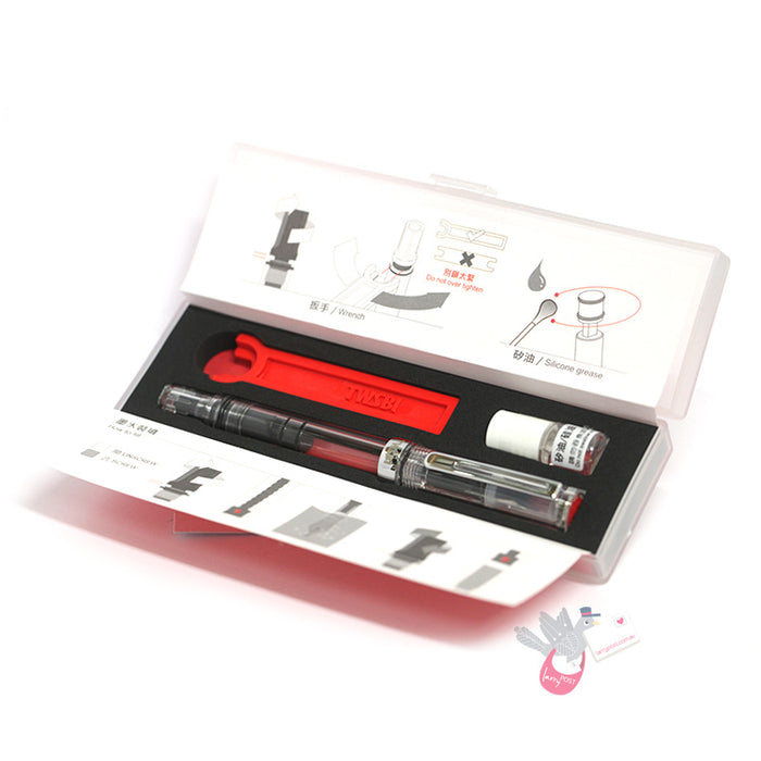 TWSBI Eco Fountain Pen - Clear / Clear - Extra Fine Nib