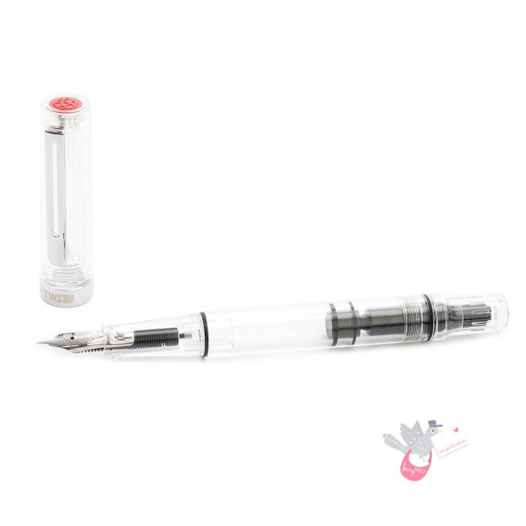 TWSBI Eco Clear / Clear - Fine & DE ATRAMENTIS Document Urban Grey 45mL