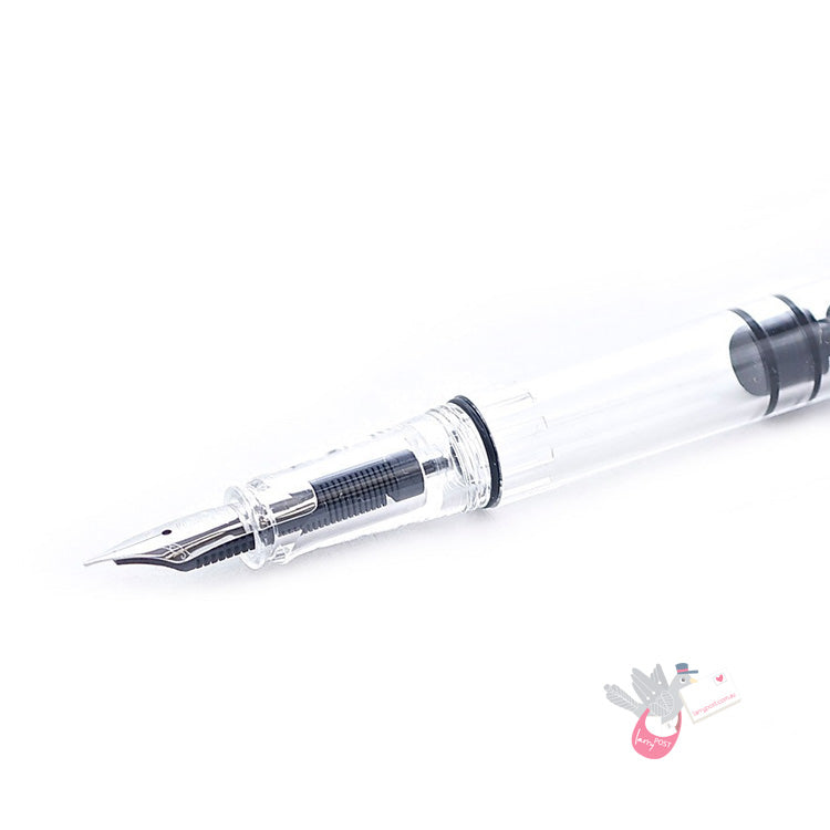 TWSBI Eco Clear / Clear - Fine & DE ATRAMENTIS Document Brown 45mL