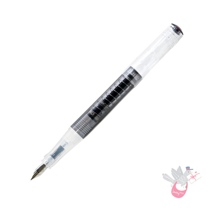 TWSBI Go Fountain Pen - Spring Load Mechanism - Smoke Colour - Broad Nib