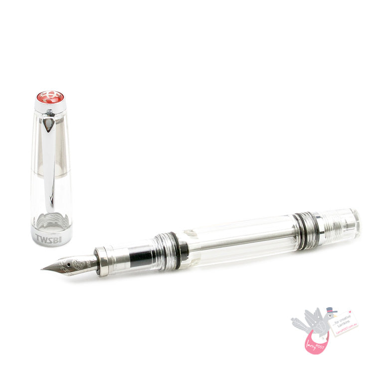 TWSBI Vac Mini Fountain Pen - Clear