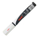 UNI Chalk Marker (non porous surfaces) - Bullet Tip - 2.5mm - White