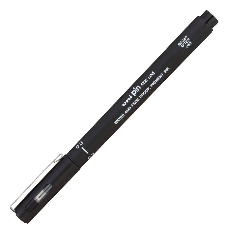 UNI PIN Fine Line Pen - 0.3 - Black