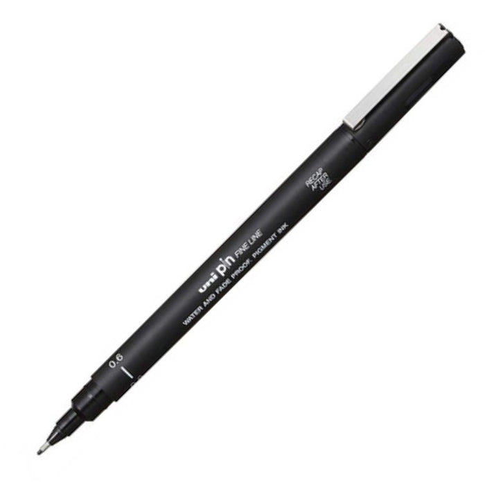 UNI PIN Fine Line Pen - 0.6 - Black
