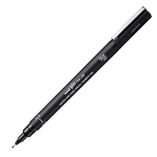UNI PIN Fine Line Pen - 0.9 - Black