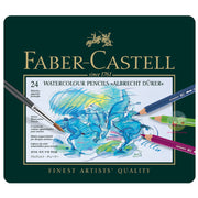 FABER-CASTELL Albrecht D’‘_rer ArtistsŠ—ç’_’à Watercolour Pencils - Tin of 24 