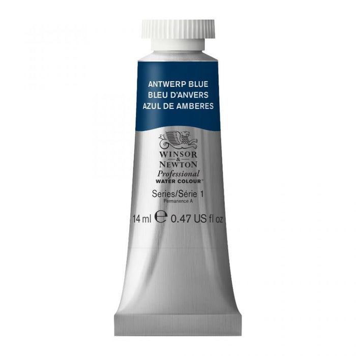 WINSOR & NEWTON Professional Watercolour - 14mL - 010 Antwerp Blue (PB27)