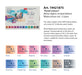 WHITE NIGHTS Artists' Watercolours Set - 12 Full Pans & Plastic Palette - Pastel Colours