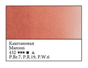 WHITE NIGHTS Artists' Watercolours - 10mL - Maroon (PBr7