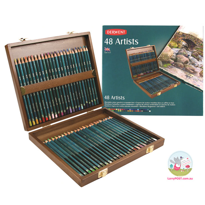 DERWENT Artist Wooden Box 48