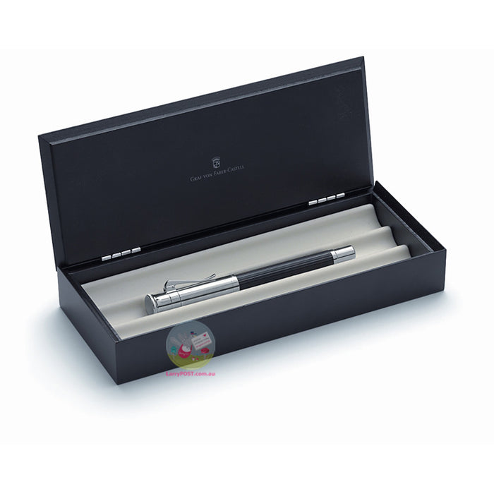 GRAF VON FABER-CASTELL Classic Ebony Fountain Pen (includes converter) - Medium
