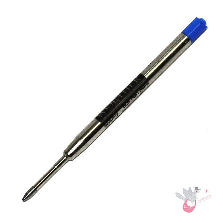 WORTHER Giant Ballpoint Refill - Twin Pack - Blue