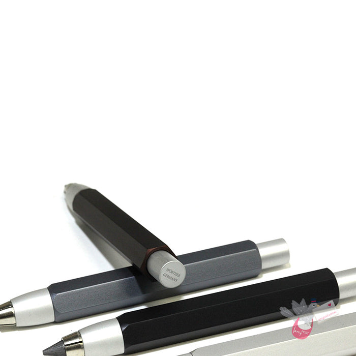 WORTHER Compact Mechanical Pencil 5.6mm - Anodised Aluminium
