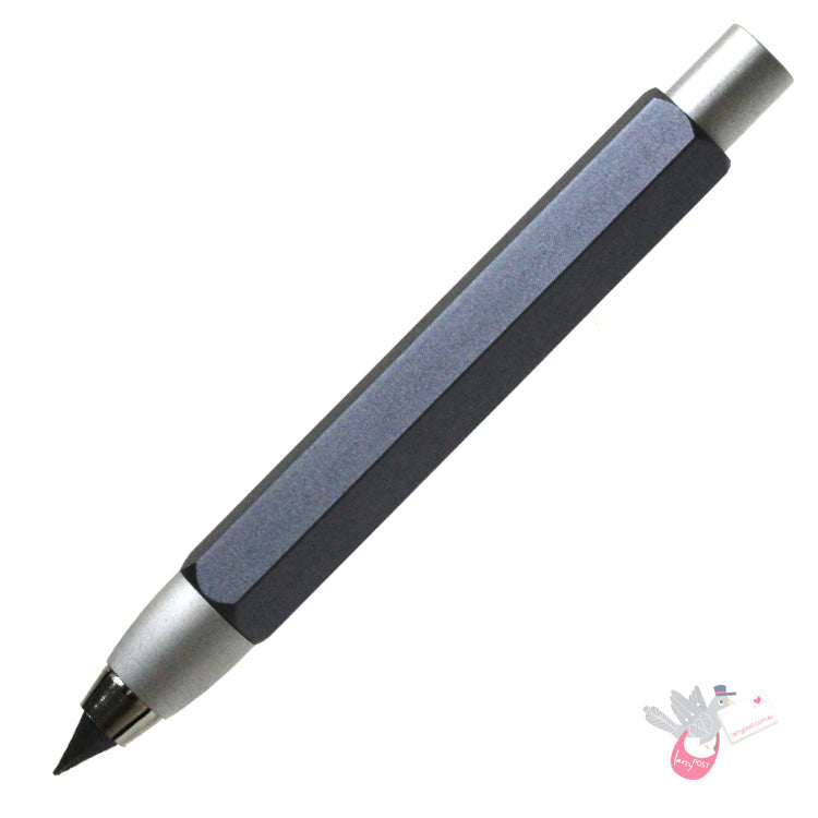 WORTHER Compact Mechanical Pencil 5.6mm - Grey Anodised Aluminium