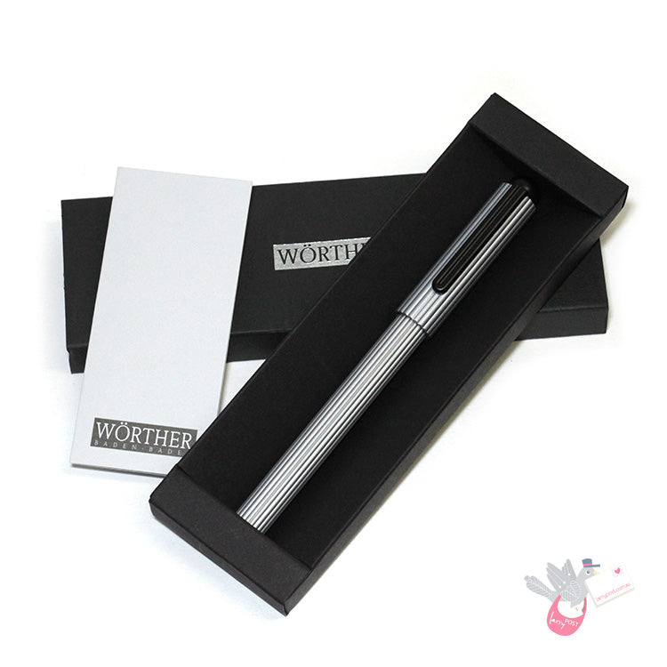 WORTHER Profil Rollerball - Grey Aluminium