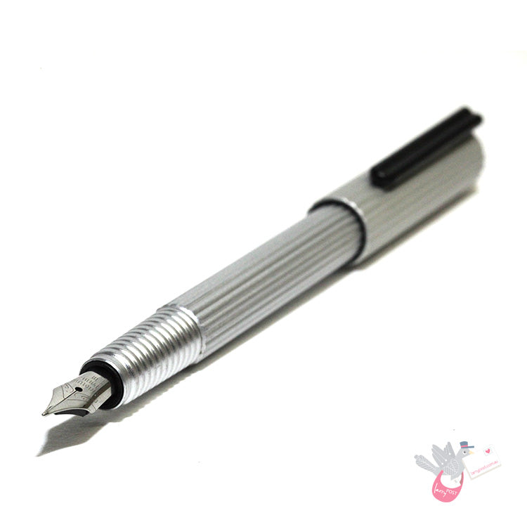 WORTHER Profil Fountain Pen - Anodised Aluminium - Fine Nib