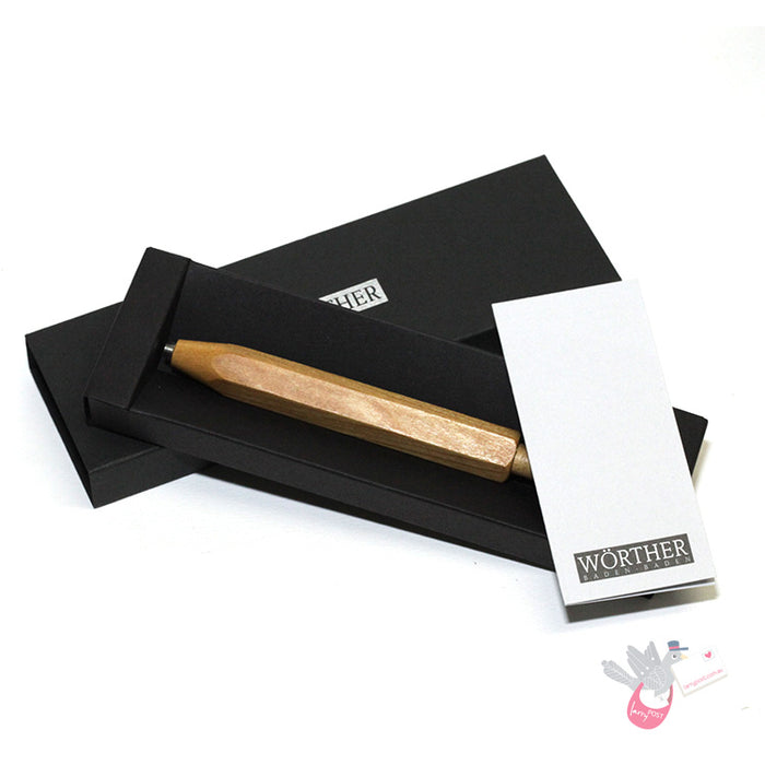 WORTHER Wood Hexagonal Mechanical Pencil 3.15mm - Cherry