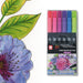 SAKURA Koi Brush Marker Set - Flowers - Pack 6