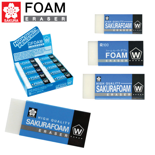 SAKURA Foam Eraser (XRFW-100) - Large (59 x 23 x 10mm)