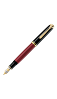 PELIKAN Souveran M800 Fountain Pen - Black/Red 