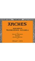 ARCHES Watercolour Block (Rough) 300g - 20 Sheets - 9 x 12" - 23 x 31cm (A4+)