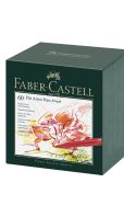 FABER-CASTELL Pitt Artist Pen - Case Set - 60 Assorted Brushes