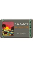 FABER-CASTELL Polychromos Coloured Pencils (111th Anniversary Edition) - Tin of 12