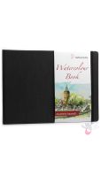 HAHNEMUEHLE Akademie Watercolour Sketchbook - 200gsm - 60 pages - A4 Landscape