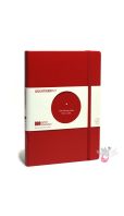 LEUCHTTURM1917 100 Years of BAUHAUS Classic Hard Cover - Medium (A5) - Dotted - Red