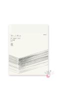 MIDORI - MD Notebook Cotton - 200 Pages - Plain Pages - F2 Size