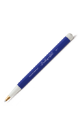 Drehgriffel No.1 Ballpoint Twist Pen - Royal Blue Ink (M) - Aluminium Barrel in Ink