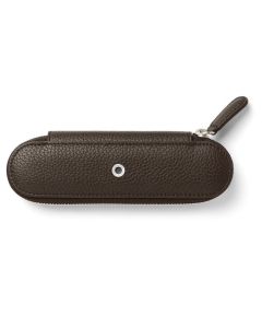 GRAF VON FABER-CASTELL Standard Case (for 2 pens with zipper) Cashmere - Brown