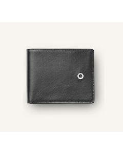 Graf von Faber-Castell Smooth Black Wallet with Flap
