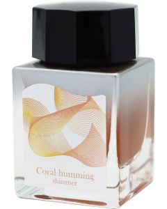 SAILOR Dipton Shimmer Dip Pen Ink - 20mL - Coral Humming