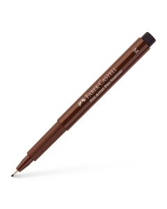 FABER-CASTELL Pitt Artist Pen - Single - M (0.7) - 175 Dark Sepia