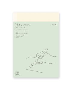 2024 MIDORI - Monthly Block + Memo (Slim) - 111pages - A5 (21H x 15W cm)