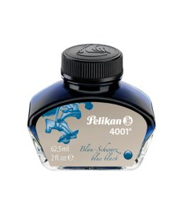 PELIKAN 4001 Ink Series - 62.5mL - Blue/Black (Iron Gall)