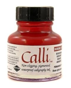 DALER-ROWNEY Calli Ink - 29.5mL - Burgundy