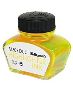 PELIKAN Duo Highlighter Ink - 30mL - Yellow