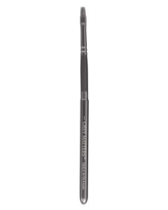 JACK RICHESON & CO Grey Matters Oil/Acrylic Travel Brush - Grey Synthetic - Bright Size 1 (4 x 9mm)