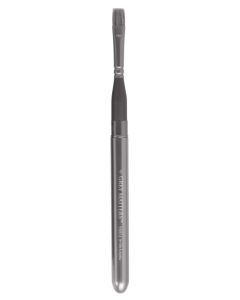 JACK RICHESON & CO Grey Matters Oil/Acrylic Travel Brush - Grey Synthetic - Bright Size 4 (8 x 13mm)