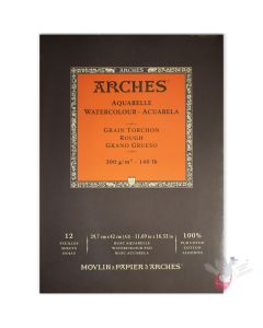 ARCHES Watercolour Pad (Rough) 300g - 15 Sheets - A4