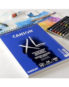 CANSON XL Multimedia Spiral Pad (300gsm) - A4 - 30 Sheets 