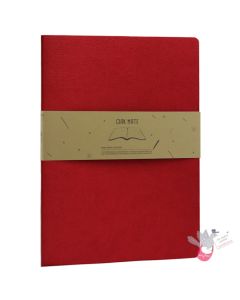 CIAK Mate Soft Cover Notebook - A4 - Dotted Pages - Red