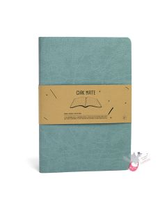 CIAK Mate Soft Cover Notebook - Medium (B6) - Dot Grid Pages - Aqua