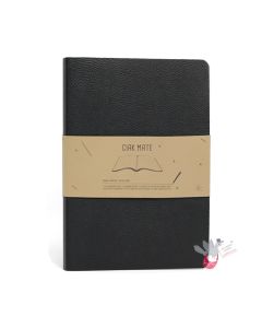 CIAK Mate Soft Cover Notebook - Medium (B6) - Dot Grid Pages - Black