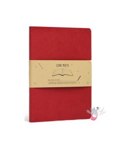 CIAK Mate Soft Cover Notebook - Medium (B6) - Dot Grid Pages - Red
